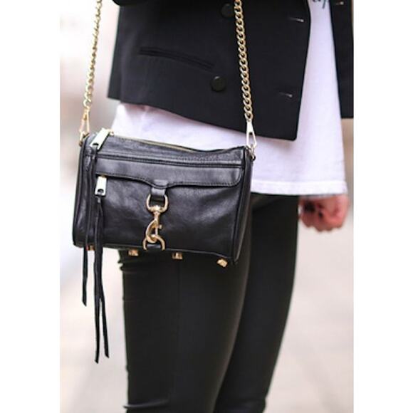 Rebecca Minkoff Mini MAC Supple Leather Crossbody Bag - Picture 12 of 12